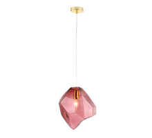 Подвесной светильник Crystal Lux NUESTRO SP1 GOLD/PINK