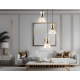 Светильник подвесной со стеклянными плафонами Ambrella light Traditional TR3405