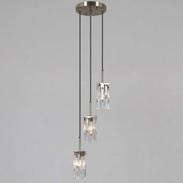 Подвесной светильник Illumico IL3600-3PSQ-26 AB DS