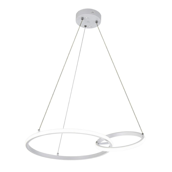 Подвесной светодиодный светильник Escada Relation 10230/2LED White Подвесной светодиодный светильник Escada Relation 10230/2LED White