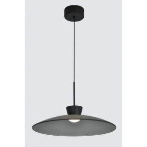 Подвесной светодиодный светильник Alfa Light F3924-80 black+Grey glass F3924-80