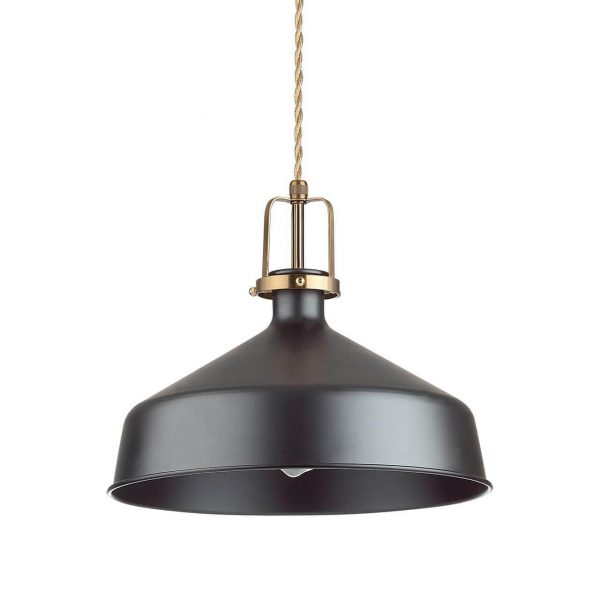 Подвесной светильник Ideal Lux Eris-1 SP1 Nero 249056 Подвесной светильник Ideal Lux Eris-1 SP1 Nero 249056