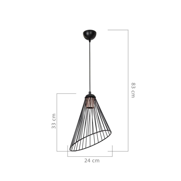 Подвесной светильник Toplight Jeannine TL1608H-01BK Подвесной светильник Toplight Jeannine TL1608H-01BK