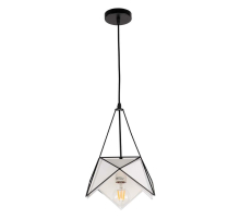 Подвесной светильник ЭкономСвет 10157/1BK WT