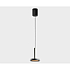 Подвесной светильник Italline IT02-025 dark silver 3000K+IT02-024 black