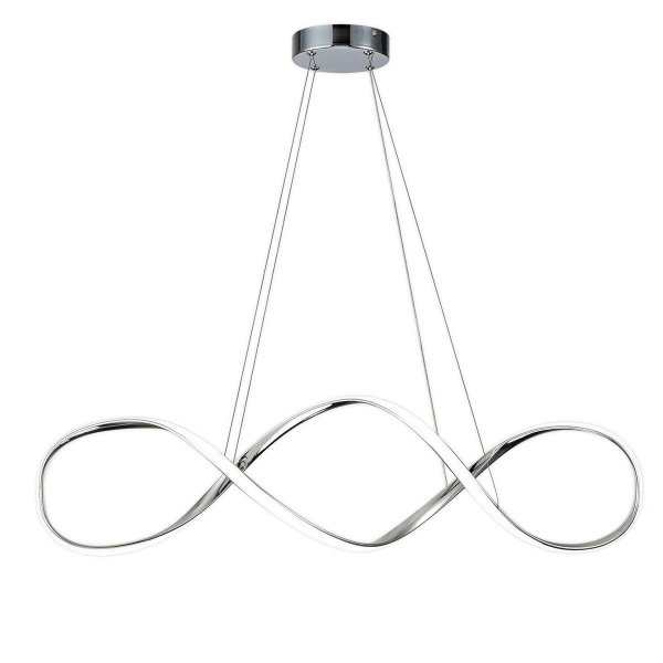 Подвесной светодиодный светильник Escada Knot 10236/1LED Chrome Подвесной светодиодный светильник Escada Knot 10236/1LED Chrome