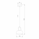 Подвесной светильник TK Lighting 2320 Vichy Black
