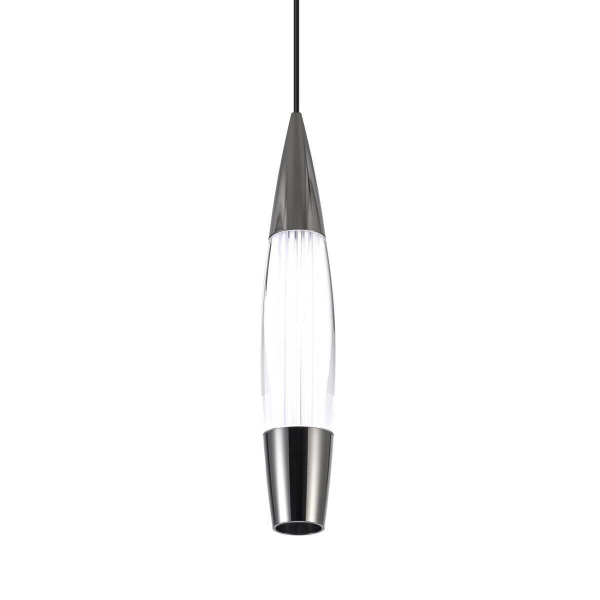 Подвесной светильник LED4U L7123-1 CR-BK Подвесной светильник LED4U L7123-1 CR-BK
