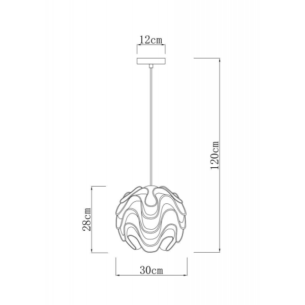 Подвесной светильник Moderli Flake V11011-P Подвесной светильник Moderli Flake V11011-P