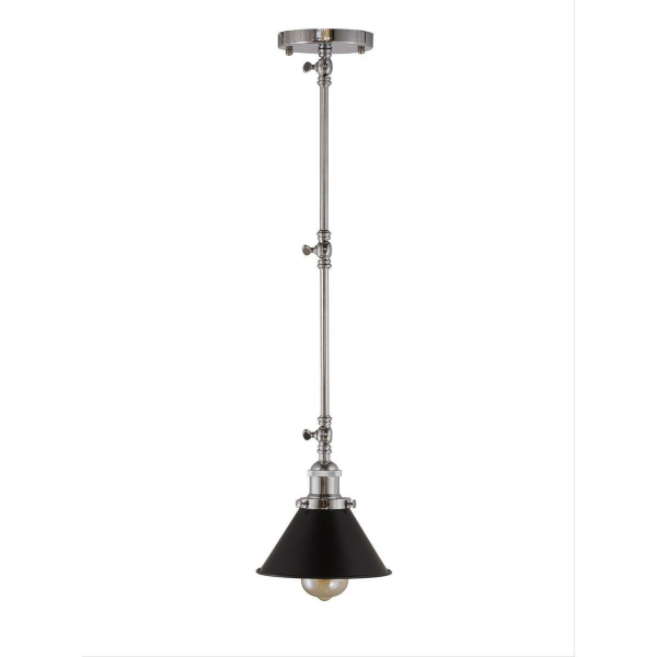 Подвесной светильник Lumina Deco Gubi LDP B005 CHR+BK Подвесной светильник Lumina Deco Gubi LDP B005 CHR+BK