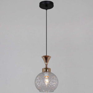 Подвесной светильник Reluce 10080-0.9-01 BK+FG