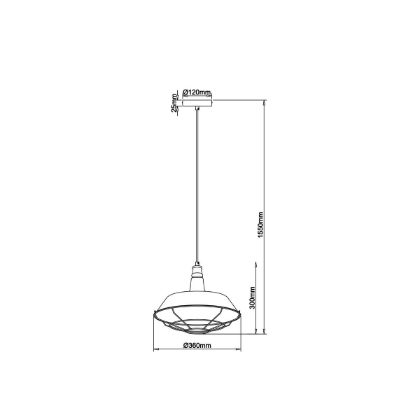 Подвесной светильник Vele Luce Captain VL6122P01 Подвесной светильник Vele Luce Captain VL6122P01
