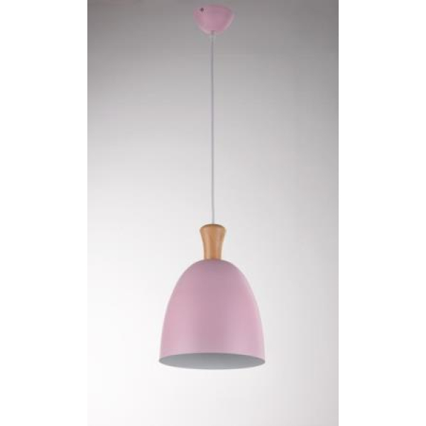 Светильник подвесной Alfa Light F3524-28 Pink E27*1