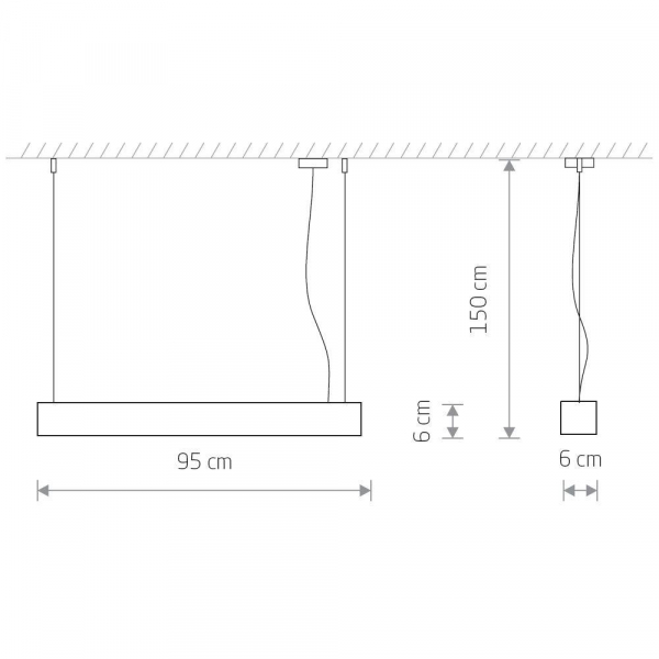 Подвесной светильник Nowodvorski Soft Led 90x6 7535 Подвесной светильник Nowodvorski Soft Led 90x6 7535