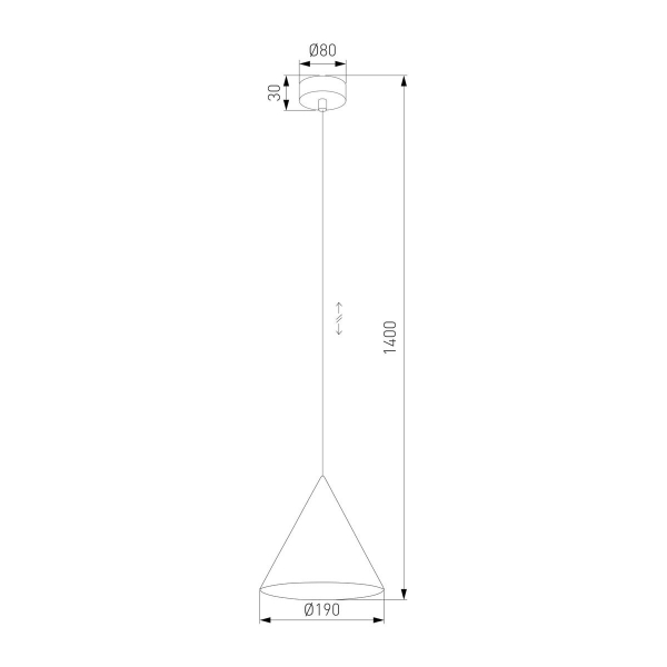 Подвесной светильник TK Lighting 10074 Cono Подвесной светильник TK Lighting 10074 Cono