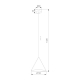 Подвесной светильник TK Lighting 10074 Cono