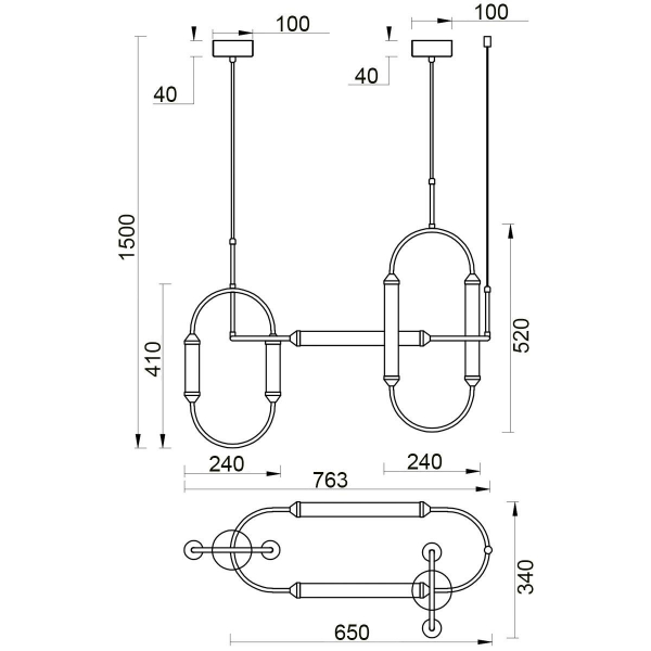 Подвесной светильник Vele Luce Capsula VL7294P03 Подвесной светильник Vele Luce Capsula VL7294P03