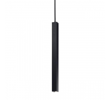 Подвесной светодиодный светильник Ideal Lux Ultrathin D040 Square Nero 194202