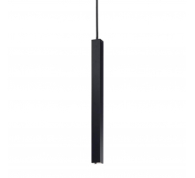 Подвесной светодиодный светильник Ideal Lux Ultrathin D040 Square Nero 194202
