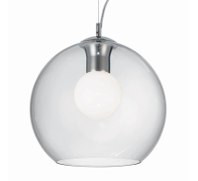 Подвесной светильник Ideal Lux Nemo Sp1 D30 Trasparente 052809