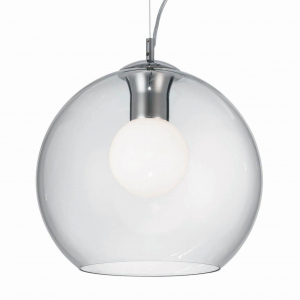 Подвесной светильник Ideal Lux Nemo Sp1 D30 Trasparente 052809