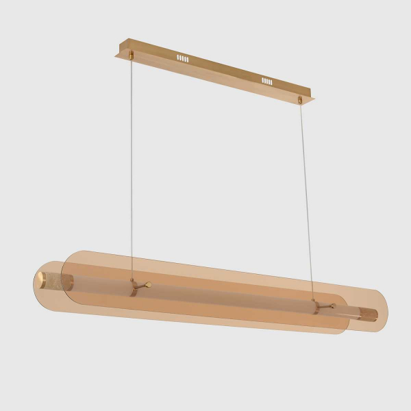 Подвесной светильник Crystal Lux AMARILLO SP70W LED BRASS Подвесной светильник Crystal Lux AMARILLO SP70W LED BRASS