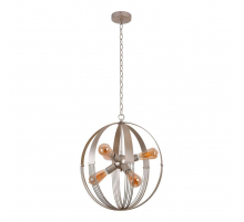 Подвесной светильник ЭкономСвет 15301/6SN+CR