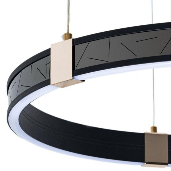 Подвесной светодиодный светильник Arte Lamp Shine A2222SP-3BK Подвесной светодиодный светильник Arte Lamp Shine A2222SP-3BK