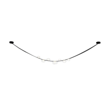 Подвесной светодный светильник Crystal Lux Bosque SP7 L3000 Black/Transparent