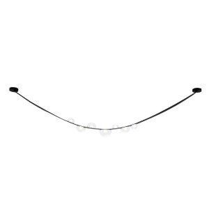 Подвесной светодный светильник Crystal Lux Bosque SP7 L3000 Black/Transparent