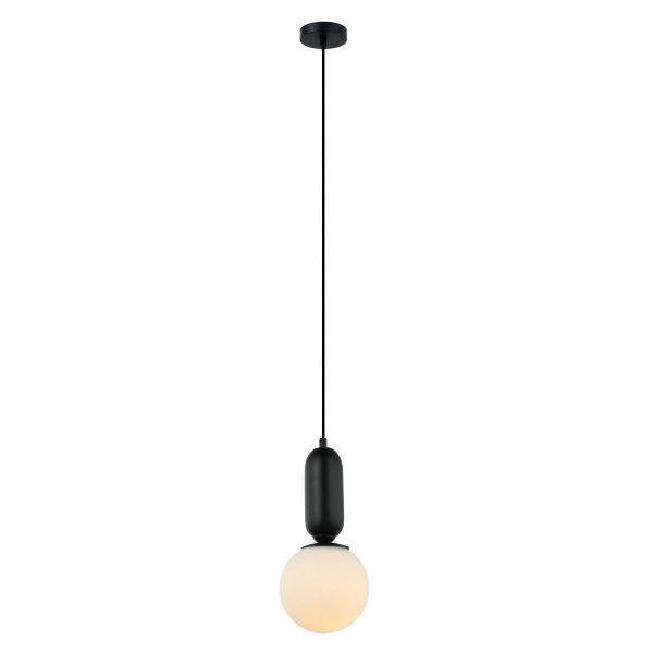 Подвесной светильник Gerhort G51198/1S BK WT Подвесной светильник Gerhort G51198/1S BK WT