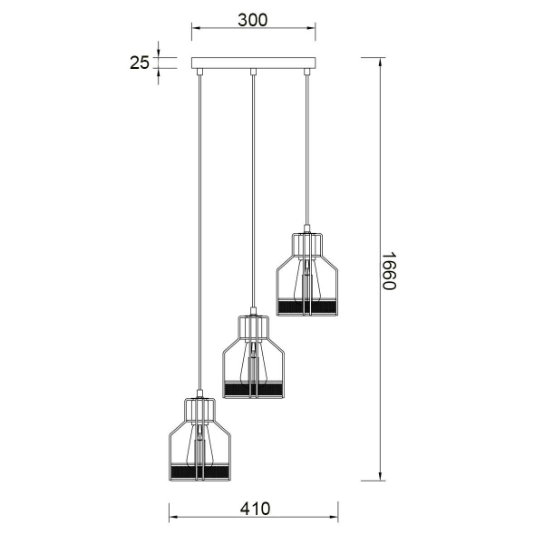 Подвесной светильник Vele Luce Abbis VL6262P03 Подвесной светильник Vele Luce Abbis VL6262P03