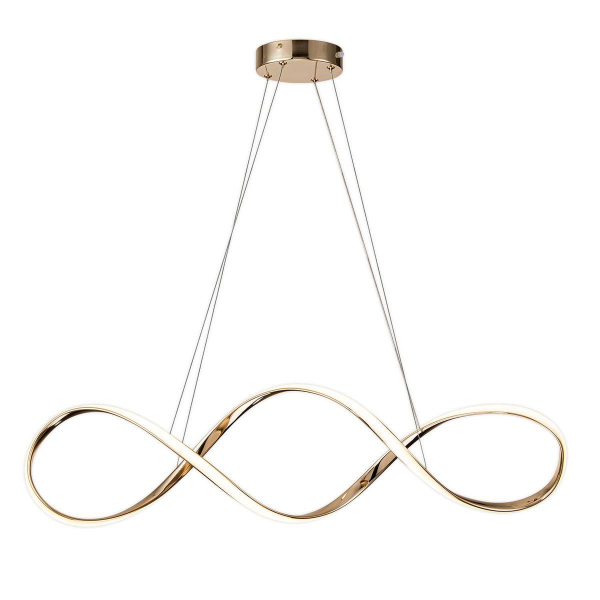 Подвесной светодиодный светильник Escada Knot 10236/1LED Gold Подвесной светодиодный светильник Escada Knot 10236/1LED Gold