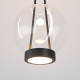 Подвесной светодиодный светильник Eurosvet Frasco 50267/1 LED черный