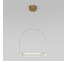 Подвесной светодиодный светильник Eurosvet Over 90323/1 латунь