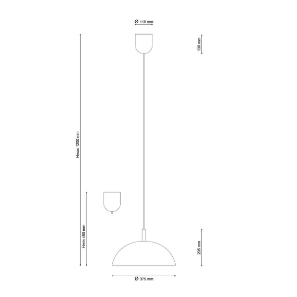 Подвесной светильник Lucia Tucci Palla 1090.1 Bianco Подвесной светильник Lucia Tucci Palla 1090.1 Bianco