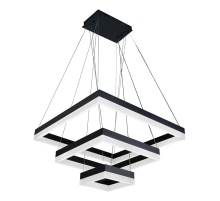 Подвесной светодиодный светильник iLedex Twins D0319-3 (200X400X600) BK