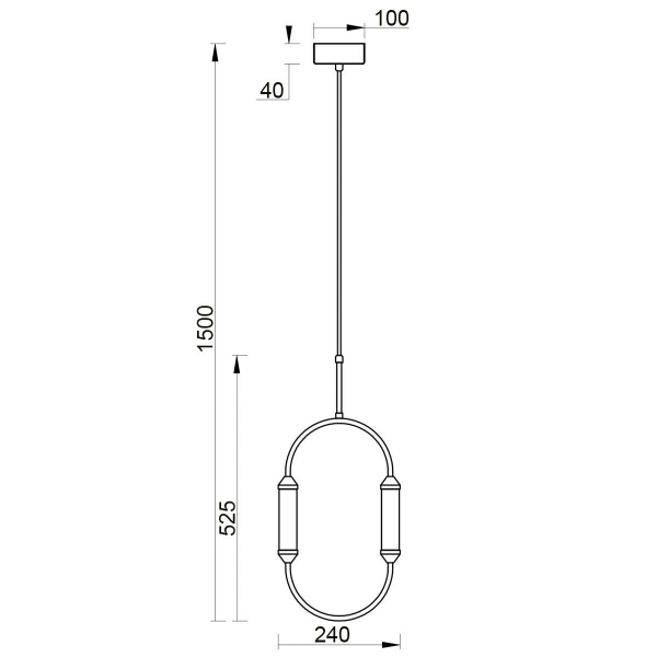 Подвесной светильник Vele Luce Capsula VL7293P11 Подвесной светильник Vele Luce Capsula VL7293P11