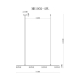 Подвесной светодиодный светильник MyFar Milla MR1002-4PL