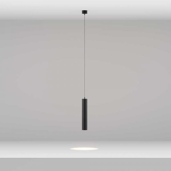Подвесной светодиодный светильник Maytoni Technical Pendant Focus LED P072PL-L12B3K-1 Подвесной светодиодный светильник Maytoni Technical Pendant Focus LED P072PL-L12B3K-1