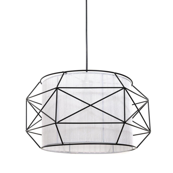 Подвесной светильник Lumina Deco Berti LDP 8001 BK+WT Подвесной светильник Lumina Deco Berti LDP 8001 BK+WT