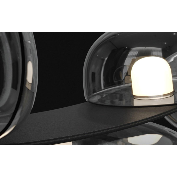 Подвесной светодный светильник Crystal Lux Bosque SP7 L3000 Black/Transparent Подвесной светодный светильник Crystal Lux Bosque SP7 L3000 Black/Transparent