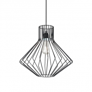Подвесной светильник Ideal Lux Ampolla-4 SP1 Nero 167497