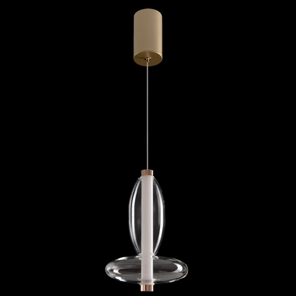 Подвесной светодиодный светильник Crystal Lux Quasar SP10W Led Transparent Подвесной светодиодный светильник Crystal Lux Quasar SP10W Led Transparent