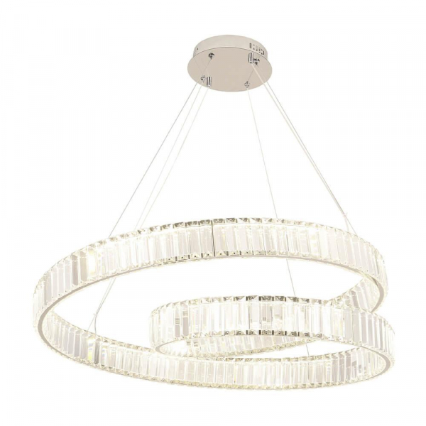 Подвесной светодиодный светильник Crystal Lux Musika SP120W Led Chrome Подвесной светодиодный светильник Crystal Lux Musika SP120W Led Chrome