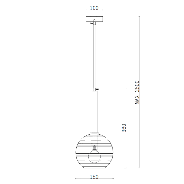 Подвесной светильник Imperium Loft Marisol 151810-26