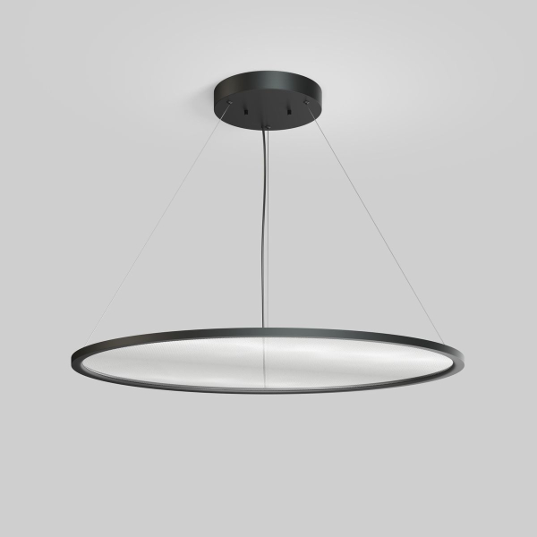 Подвесной горизонтальный светодиодный светильник Denkirs Veil DK6620-BK