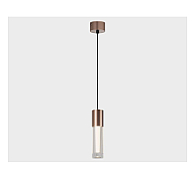 Подвесной светодиодный светильник Italline IT014-0204 rose gold