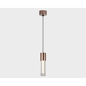 Подвесной светодиодный светильник Italline IT014-0204 rose gold