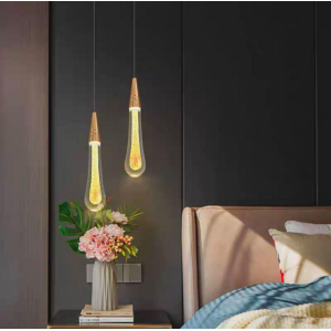 Подвесной светильник Alfa Light F3724-18 Двайной золото